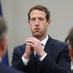 disappointed mark zuckerberg on his trial at the hague