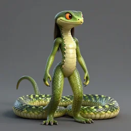 the uneducated female anthropomorphic viper. she has an amazonian build. trending on artstation deviantart pinterest photorealistic hd 8 k highlights and shadow detailed high resolution