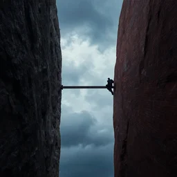 the line between heaven and hell
