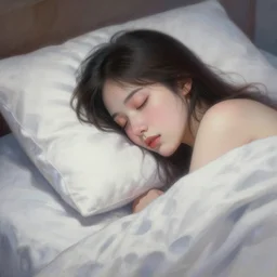 insomnia, exquisite airbrush painting,