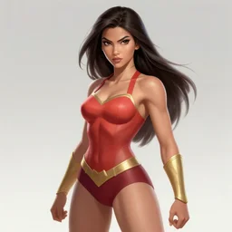 philippine darna superhero, filipina, perfect expression, digital painting, badass pose, smooth details, in the style by bosslogic and artgerm, rutkowski, highly detailed, sharp focus, photorealistic, cinematic, dramatic backlighting, smoke embers in the background, ominous, atmosphere, trending in artstation