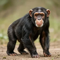 a cat - chimpanzee - hybrid, animal photography