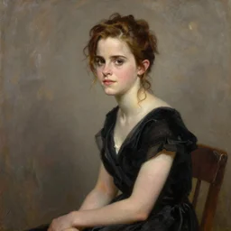 Emma Watson, painting by William Adolphe Bouguereau