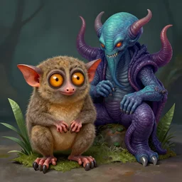 tarsier and cthulhu mix