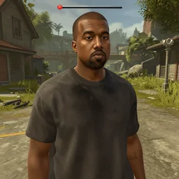 screenshots of a lost cancelled Kanye West themed MMORPG.