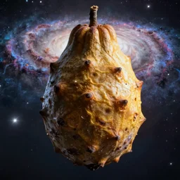 exotic alien fruit from another galaxy, dof