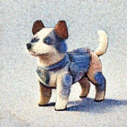 Solarpunk dog design