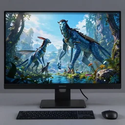 a computer interface for a machine to identify creatures from the movie Avatar