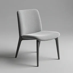 rendering of chair, designed by zahahadid