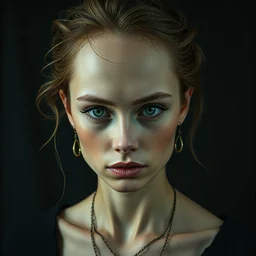 portrait by alexandra bochkarev