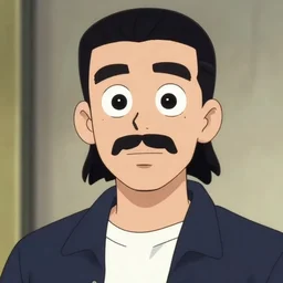 portrait of Drake in an anime cartoon