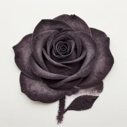 rose made of dark matter