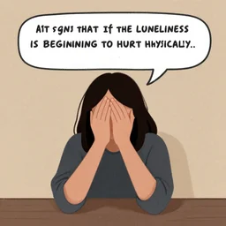 signs that the loneliness is beginning to hurt you physically
