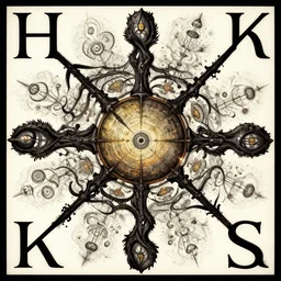 album cover art for hieroglyphs by akihiko yoshida