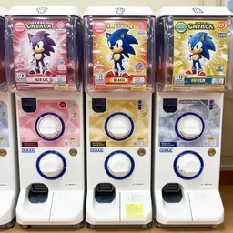 Sonic The Hedgehog Gachapon collection (mint condition)