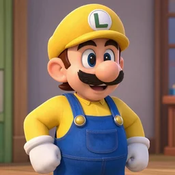still of jim carrey starring as waluigi in a movie about waluigis life
