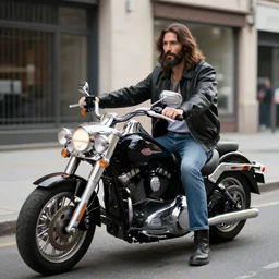 jesus on a harley, street photographer, leica s