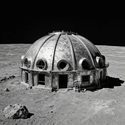abandoned precolumbian metallic moonbase found on the moon,