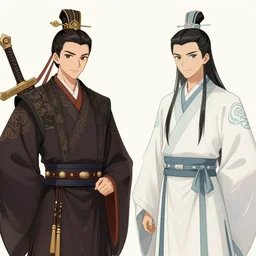 Guanyu vs god, Romance of the Three Kingdoms, 4k, art by Gustaf Wappers