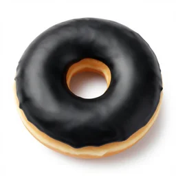 black krispy kreme donut black