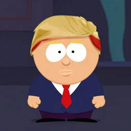 trump as southpark character