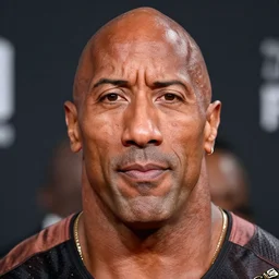dwayne the rock johnson in eyebrow raise