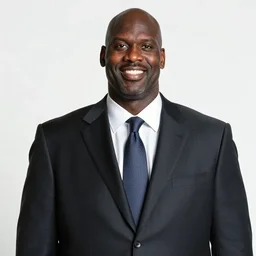 dslr photo portrait still of shaquille o'neal as a lawyer 8 5 mm f 1. 8