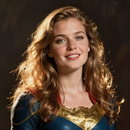Portrait of a female superhero by Artgerm