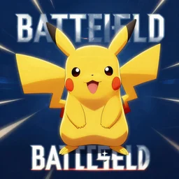 battlefield cover art replaced with pikachu
