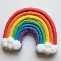 rainbow molded highly detailed