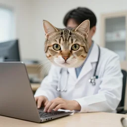 a doctor who is a cat.