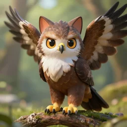 cat eagle from monster hunter bokeh 8 0 mm