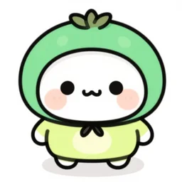 kawaii cockroach character, illustration, digital art
