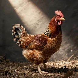 geert wilders as a chicken