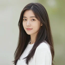 beautiful girl portrait by chun lo