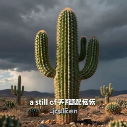 “ a still of a humanoid cactus president ”