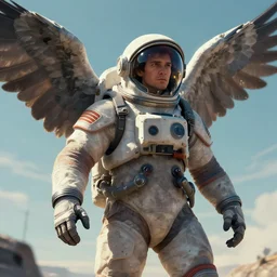 👨‍🚀🦅, digital Art, Greg rutkowski, Trending artstation,cinematographic