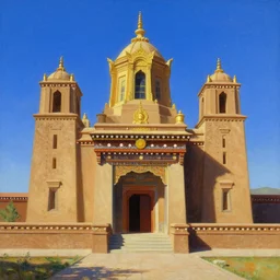 temple, taosim, painting by greg rutkowski, j. c. leyendecker, artgerm