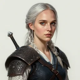 ultra realistic illustration, young natalie portman as ciri from the witcher, intricate, elegant, highly detailed, digital painting, artstation, concept art, smooth, sharp focus, illustration, art by artgerm and greg rutkowski and alphonse mucha