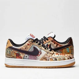 fantasy anime jrpg sneaker design designed by studio ghibli, chrono trigger guilty gear style, aztec mayan street fashion native punk sneaker design, hip hop sneaker design with subtle mayan patterns, gapmoe yandere grimdark, trending on pixiv fanbox, painted by greg rutkowski makoto shinkai takashi takeuchi studio ghibli, akihiko yoshida