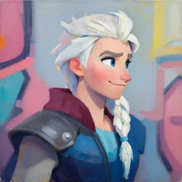 greg manchess portrait painting of hans from frozen as overwatch character, medium shot, asymmetrical, profile picture, organic painting, sunny day, matte painting, bold shapes, hard edges, street art, trending on artstation, by huang guangjian and gil elvgren and sachin teng