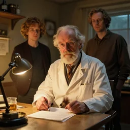 mad scientist by otto dix and greg rutkowski and andreas rocha, cinematic lighting, highly detailed, warm colours, 4 k