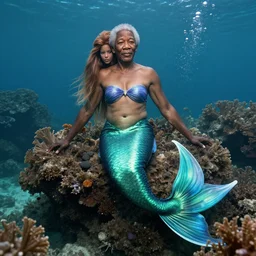 Morgan Freeman Mermaid