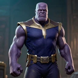 Thanos in Morpheus 4K quality super realistic
