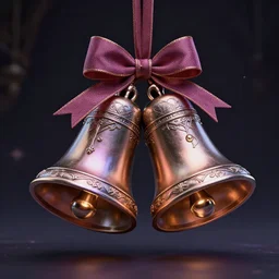 an extremely detailed concept art of a gothic fantasy jingle bell infused with magic, trending on artstation, digital art, 4 k, intricate, octane render, sharp focus