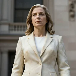 marble statue Alexandria Ocasio-Cortez 4k, UHD, detailed