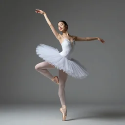 beautiful ballerina inspired by giger