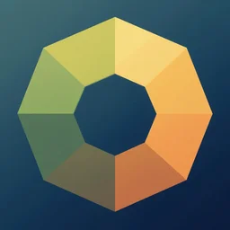 the joy of hex, simple textured vector based illustration, critical detail, vivid colors, wlop