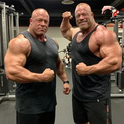 ronnie coleman with trenbolone cow