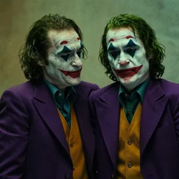 film still of andy milonakis as the joker in the new batman movie, 4 k